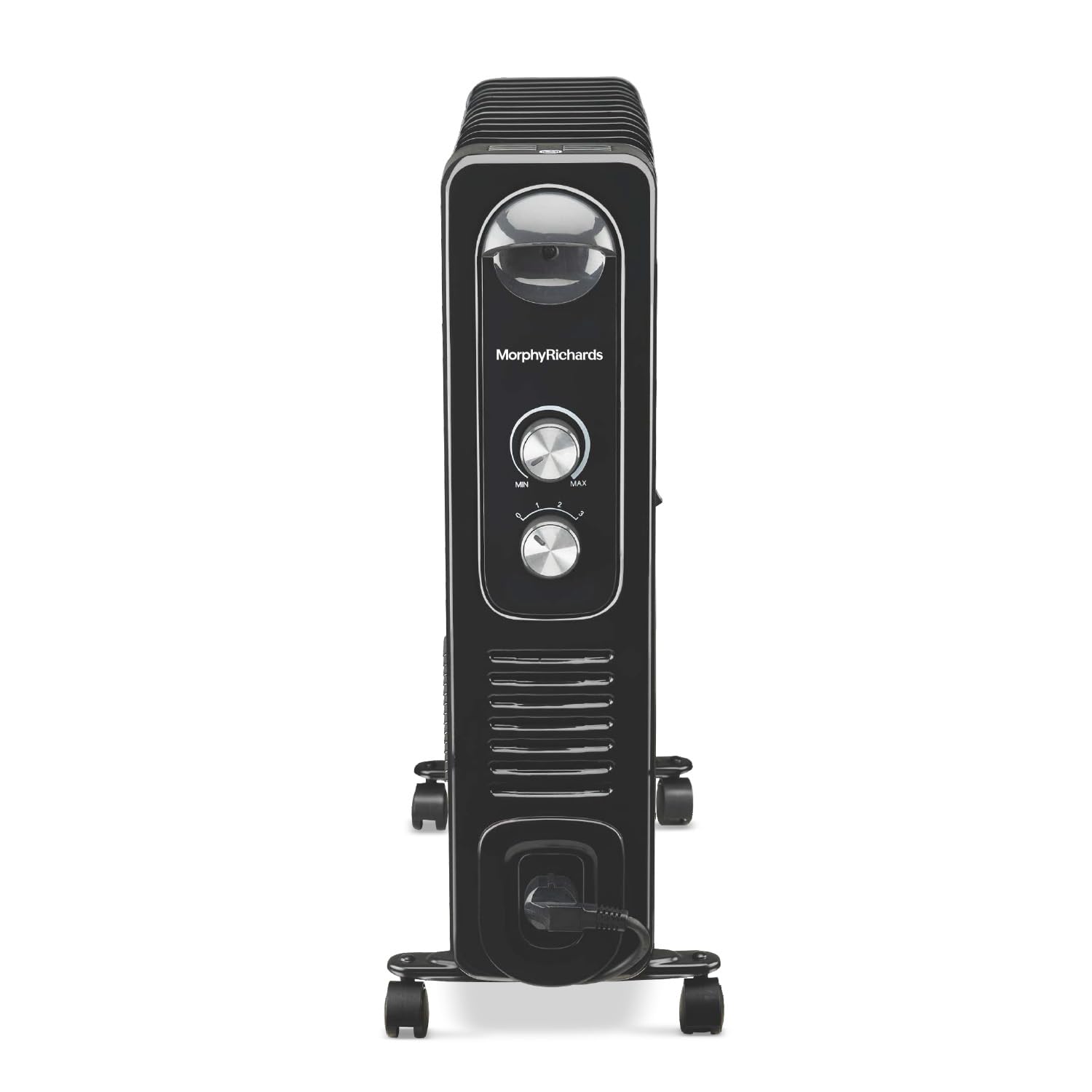 Morphy Richards OFR Room Heater, 9F WAVE FIN Fin 2400 Watts Oil Filled Room Heater with 400W PTC Ceramic Fan Heater, ISI Approved (OFR 9F WAVE FIN Black)-image-30