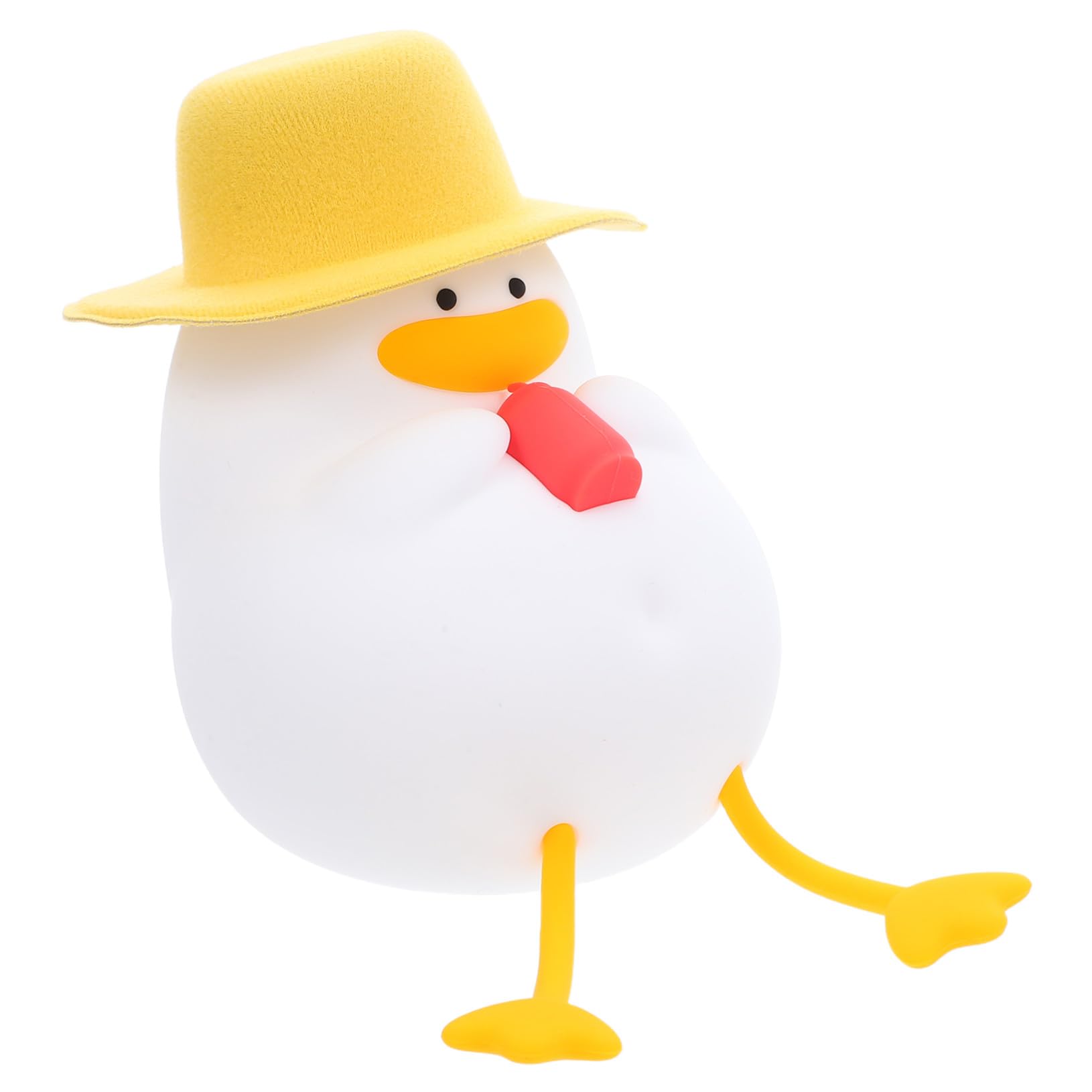 Lampada Papera in Silicone Morbido LED Cartoon Portatile per Cameretta Ragazzo Ragazza Luce Calda con Controllo per Allattamento e Decorazione Scrivania