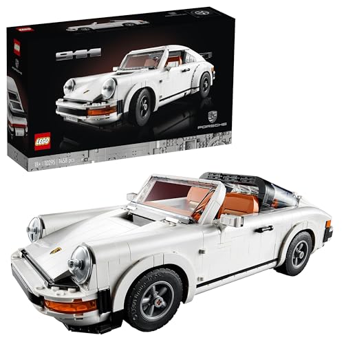 LEGO Icons Porsche 911 Modellauto für Erwachsene Rennauto Modellbausatz zum Sammeln 10295
