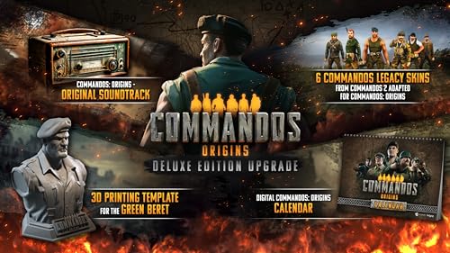 Commandos Origins Deluxe Edition PS5 jeu de stratégie tactique