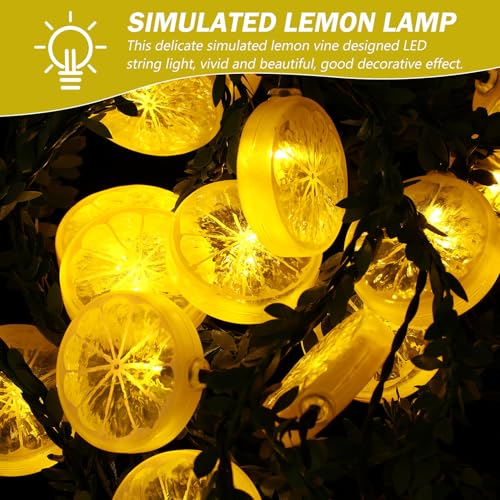 Guirnalda solar LED exterior 5m 20 luces cálidas amarillas miniatura 5
