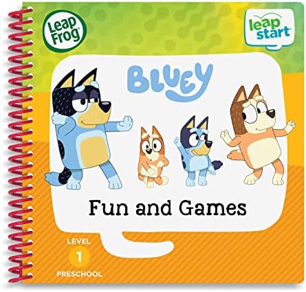 LeapFrog LeapStart Preschool (Level 1) Bluey Fun and Games Activity Book (English Version) - 5
