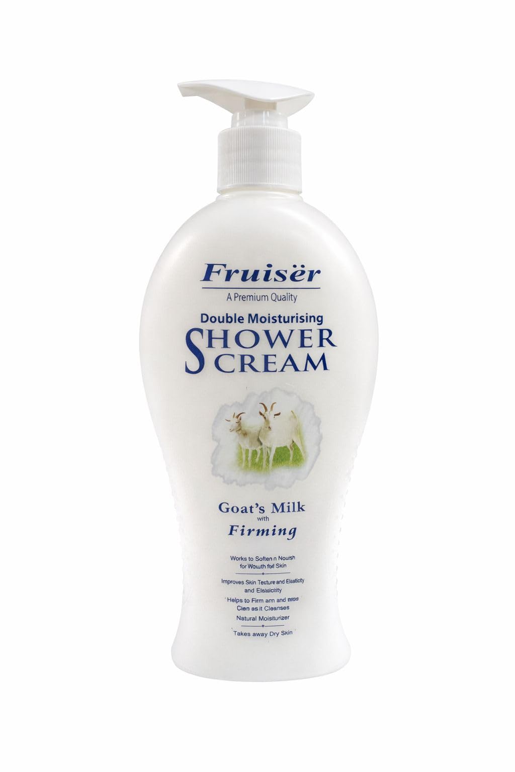Double Moisturising Shower Cream, Goat's Milk with Firming, 450 ml