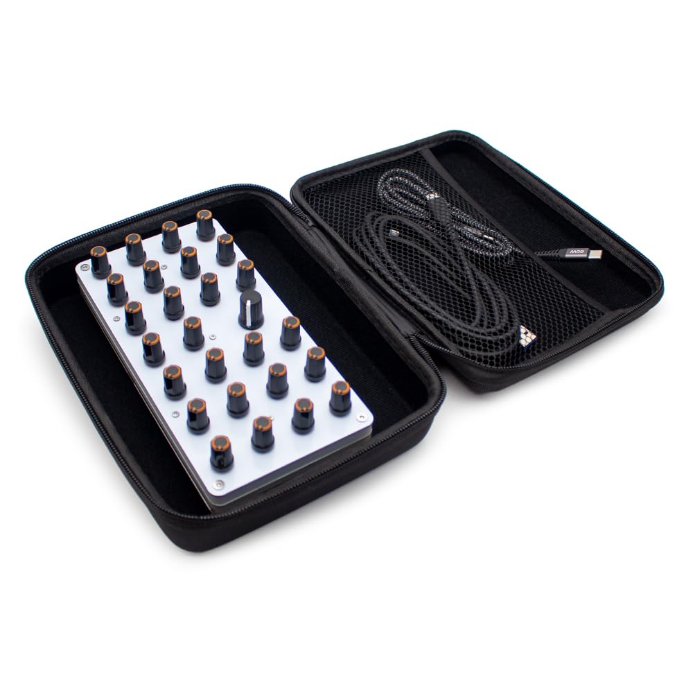 Toplionace Controlador Midi de 27 Botones con Mapeo CC Personalizado | Interfaz USB-C para Software de Producción Musical