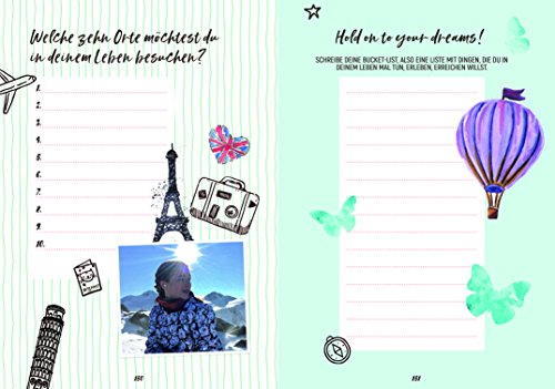 Lass Konfetti für dich regnen: Sei glücklich