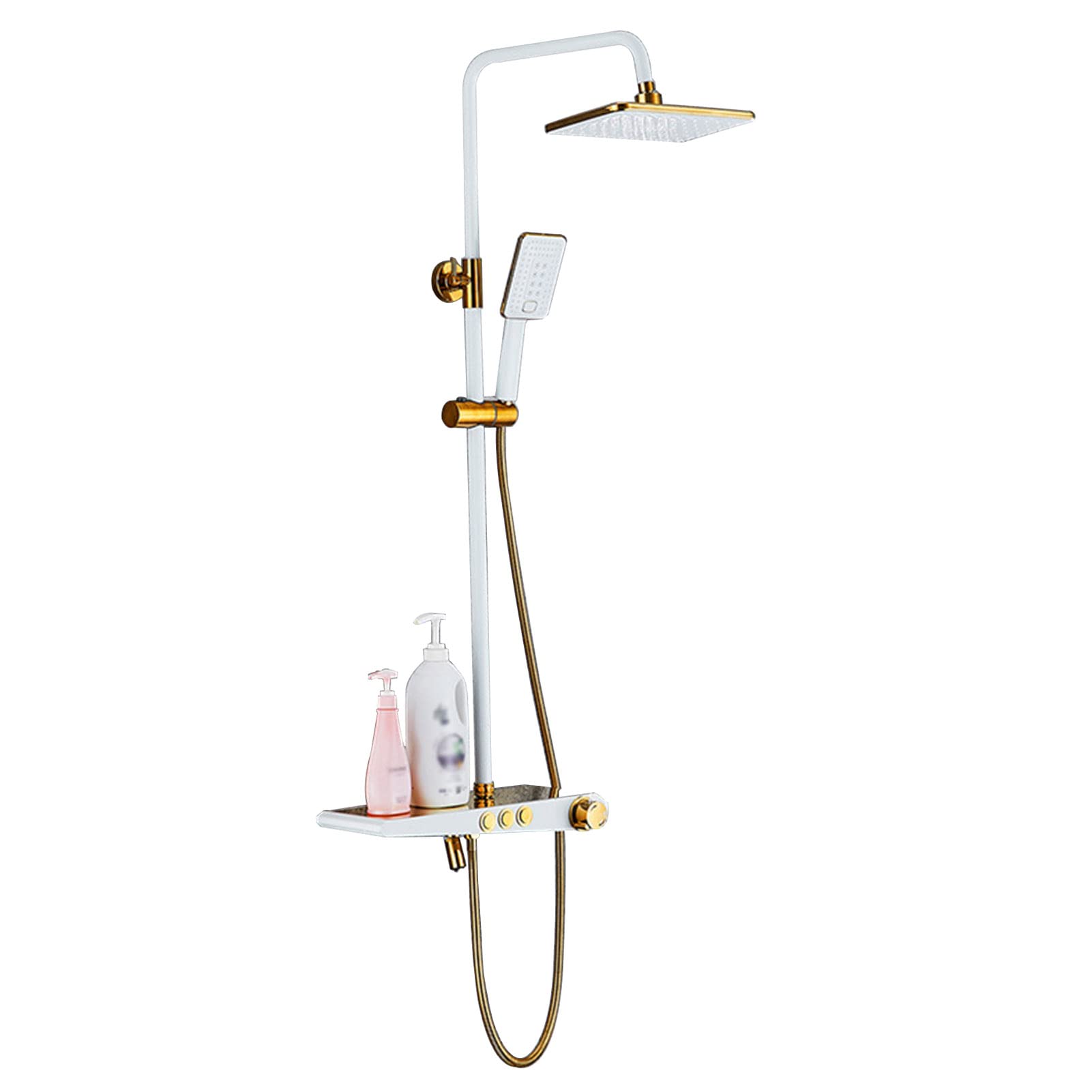 Ensemble de robinet de douche avec jet effet pluie pour transformer votre salle de bain en spa