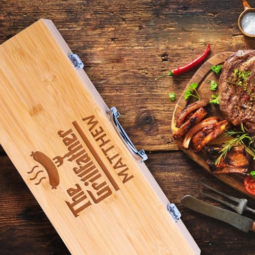 Set de Parrilla The Grill Father 11 Piezas Acero Inoxidable miniatura 3