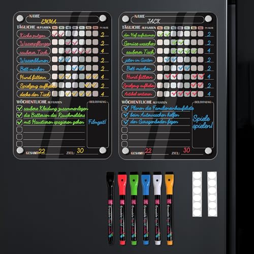 Magnetisches Belohnungsglas - Motivierendes System Für Kinder
