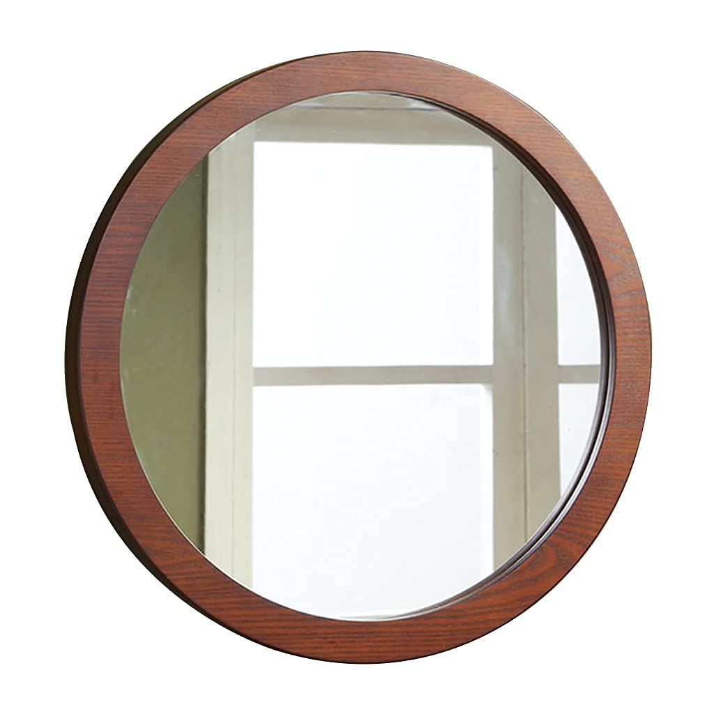 Miroir de maquillage en bois à coller pour sublimer votre salon