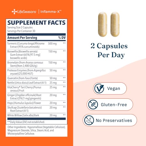 LifeSeasons Inflamma-X Supplement