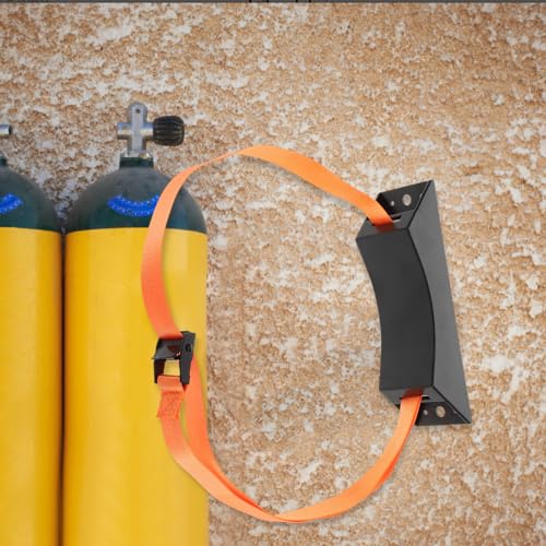 Support pour bouteille de propane 1.5m idéal pour sécuriser le garage