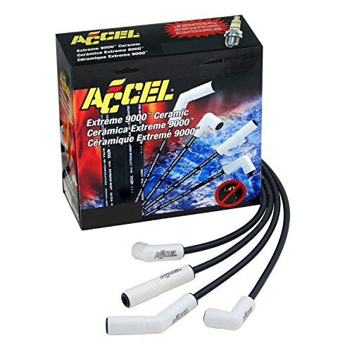 ACCEL 9070C Spark Plug Wire Set - Extreme 9000 Ceramic Boot - LS Terminals LS3/LS4/LS7 #1