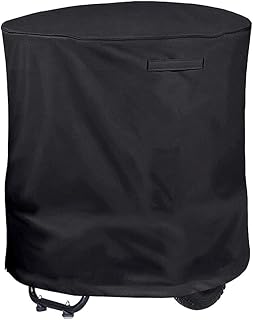 Heavy-Duty Waterproof Wood Chipper Shredder Cover 85x110cm All-Weather Protection for Mulchers Leaf Shredders (black)