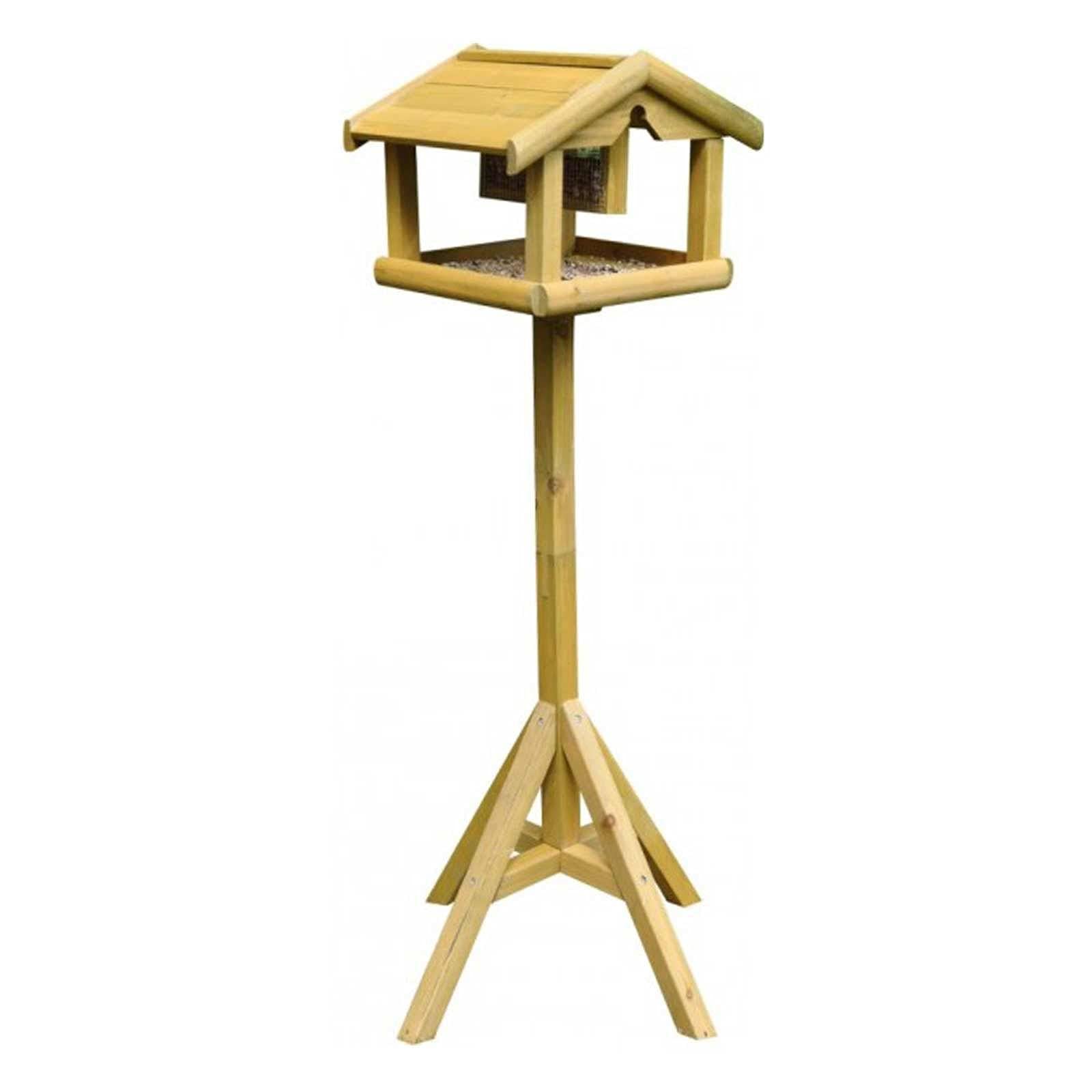Buy garden mile® Traditional Deluxe Wooden Garden Bird Table Birdhouse