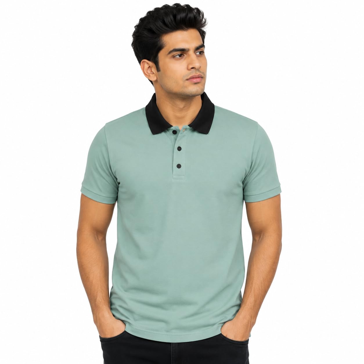 Men's Premium Solid Polo T-Shirt-image-41