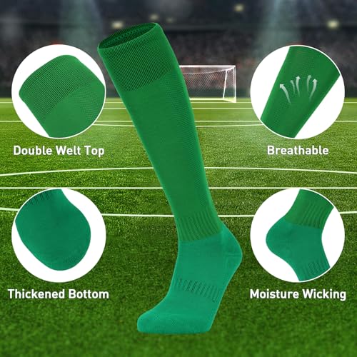 American Trends Baseball Socks and Belt Combo Set for Youth Adult 3 Football Baseball Socks with Baseball Belt2