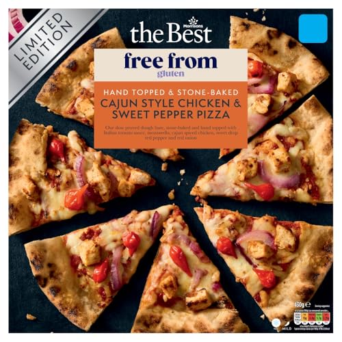 Morrisons The Best Gluten Free Cajun Style Chicken & Sweet Pepper Pizz