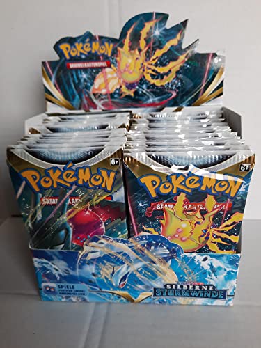 Pokémon Schwert & Schild Serie 12 - 36er BoosterPack - Silberne Sturmwinde 46431