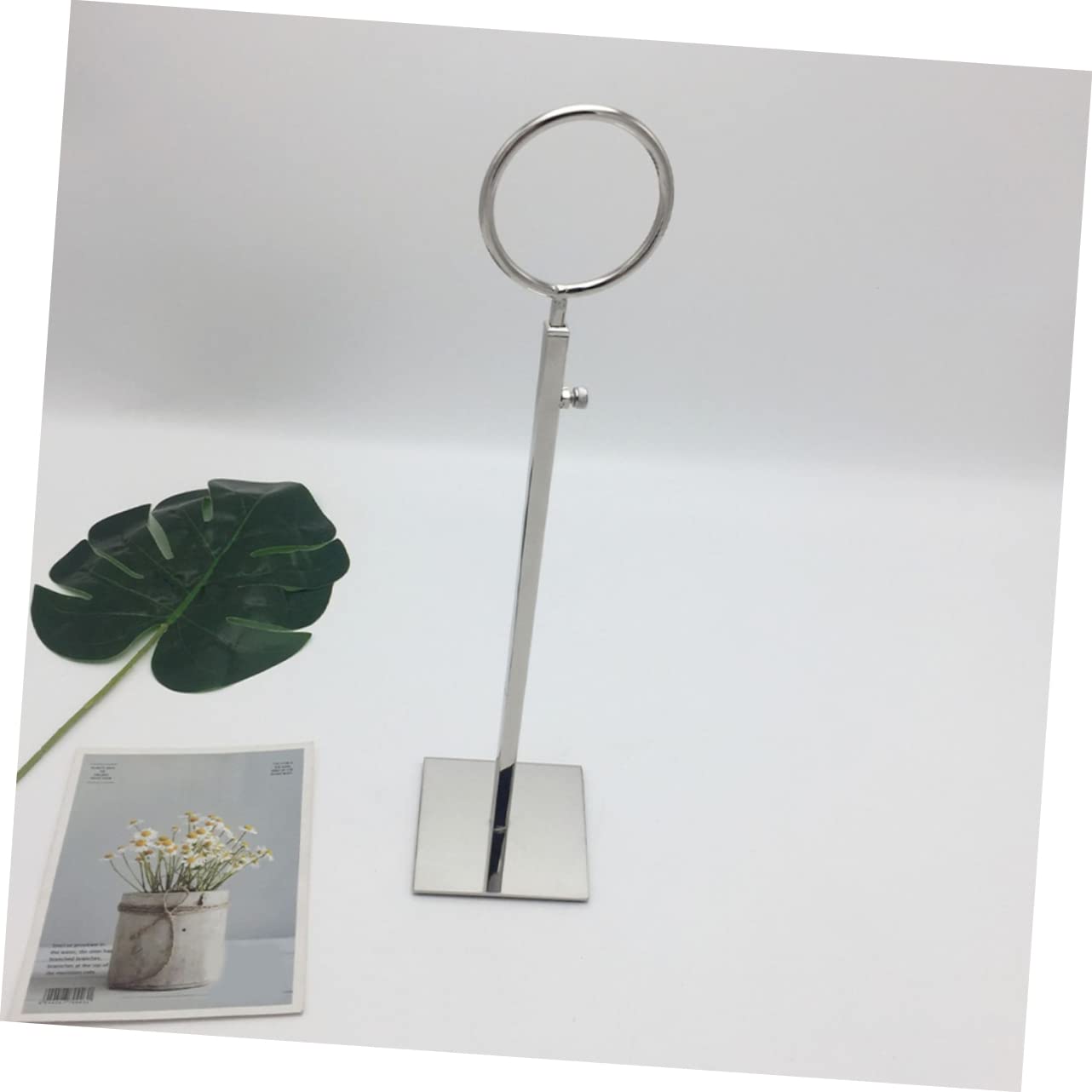 Mobestech Perchero de Acero Inoxidable Altura Ajustable para Bufandas y Corbatas Organizador de Bufandas Que Ahorra Espacio para Tienda o Guardarropa