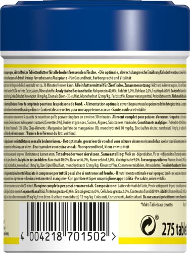 Tetra-Tablets-TabiMin-Tabletten-Fischfutter-fur-alle-Bodenfische-zB-Welse-Schmerlen-oder-bodengrundelnde-Barben-275-Tabletten-Dose | Dealmeister.io Alt tag für bilder post titel