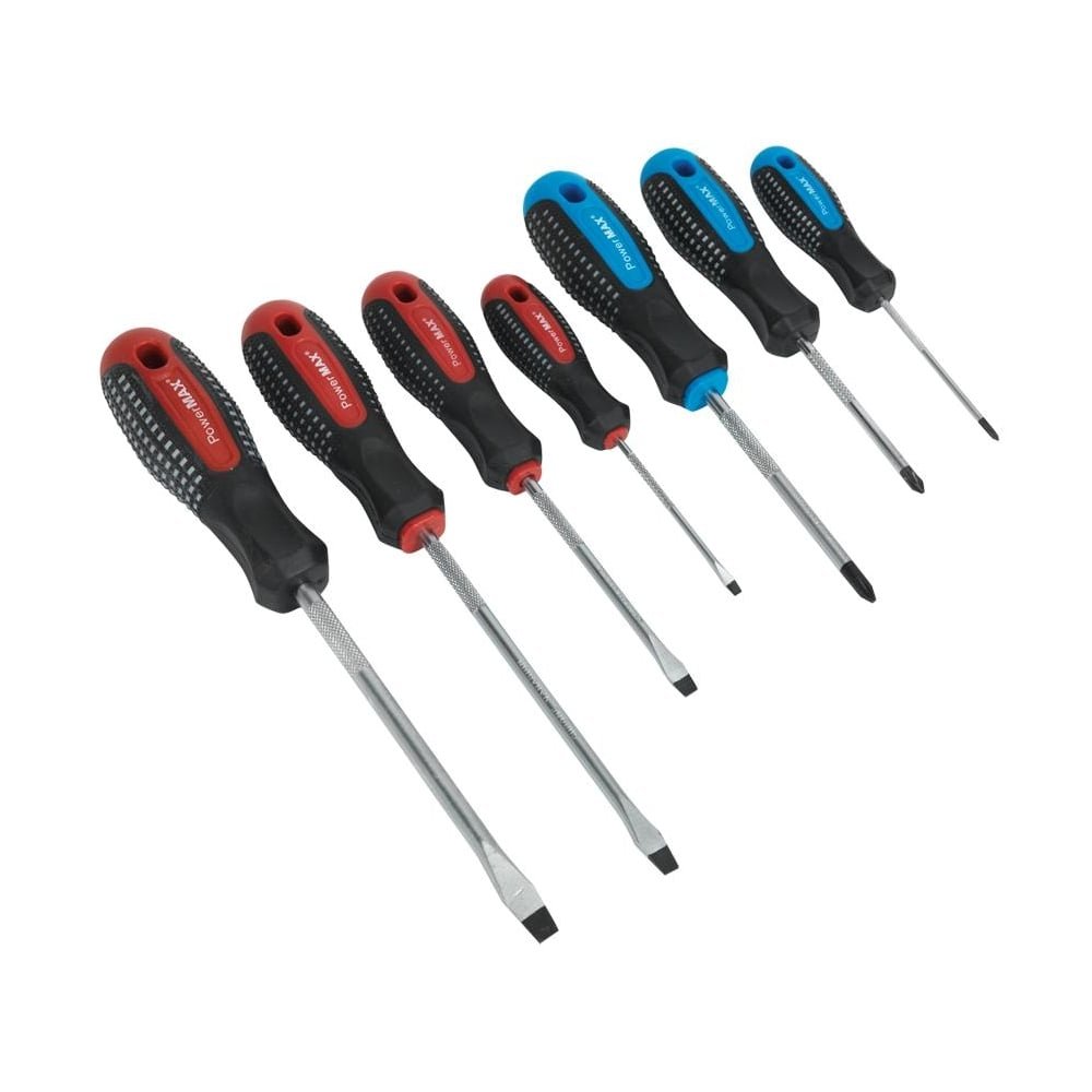 Sealey Multicoloured Ak5040 Powermax Screwdriver Set, 7 Pieces
