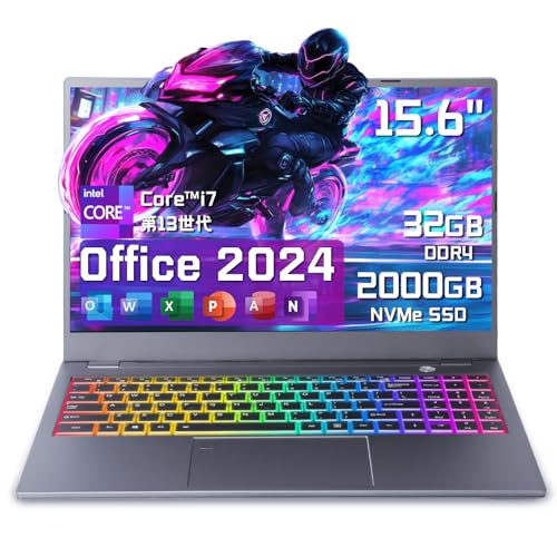 OFFICE 2024 ڃm[gp\RQ[~O Core i7-1355Ui10C12TEup to 5.0GHzj15.6C`laptop 1920*1080 DDR4 32GB NVMe SSD wF J[obNCgWindows11 