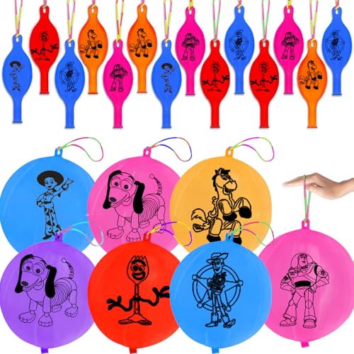 Meedywow MEEDYWOW10 30 Pcs Toy Inspired Story Punch Balloons Party Favors For Bounce Balloons, Toy Inspired Story Birthday Party Supplies cover