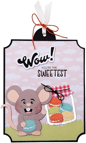 Miniatura 9 de DzIxY Juego de troqueles de corte de metal para hacer tarjetas, juegos de troqueles de papel para álbumes de fotos, álbumes de recortes,