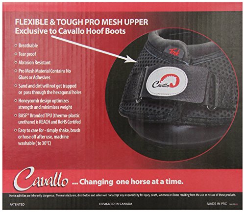 Cavallo Horse & Rider Trek Regular Sole Hoof Boot, Size 5 #TOP1