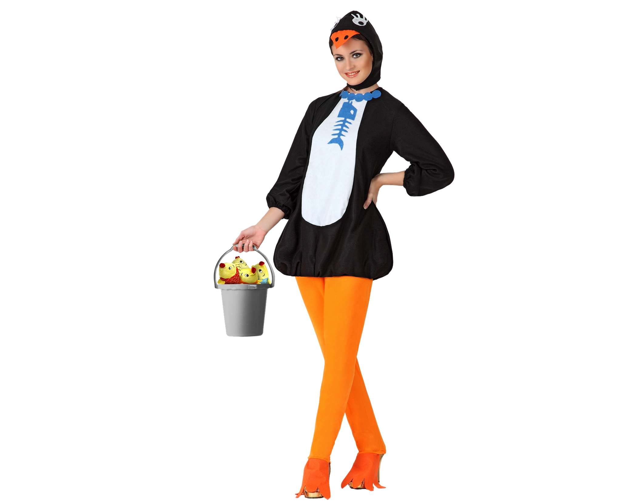 ATOSA déguisement femme pingouin M