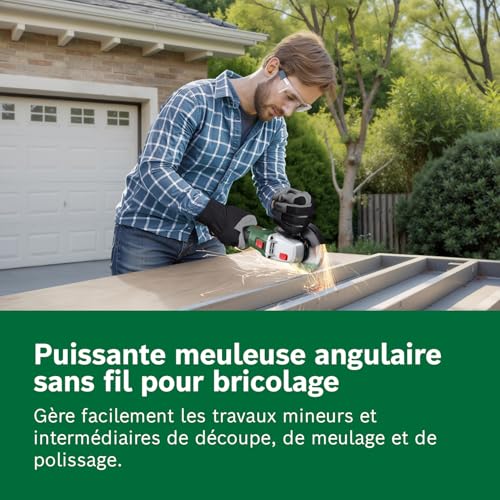 Meuleuse angulaire sans fil BOSCH PWS 18V 70 125mm 18V - vue 5