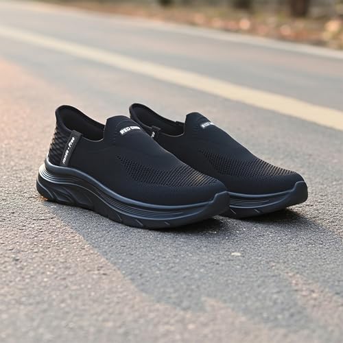 Image of Red Chief Men's Walking Slip-On Shoes | Lightweight Low Ankle Comfort (W7027)