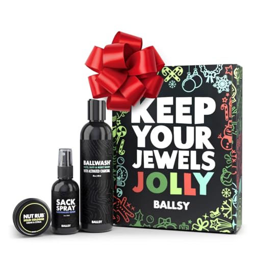 Ballsy Jolly Jewels Sack Pack Mens Fresh Kit, Citrus & Cedar