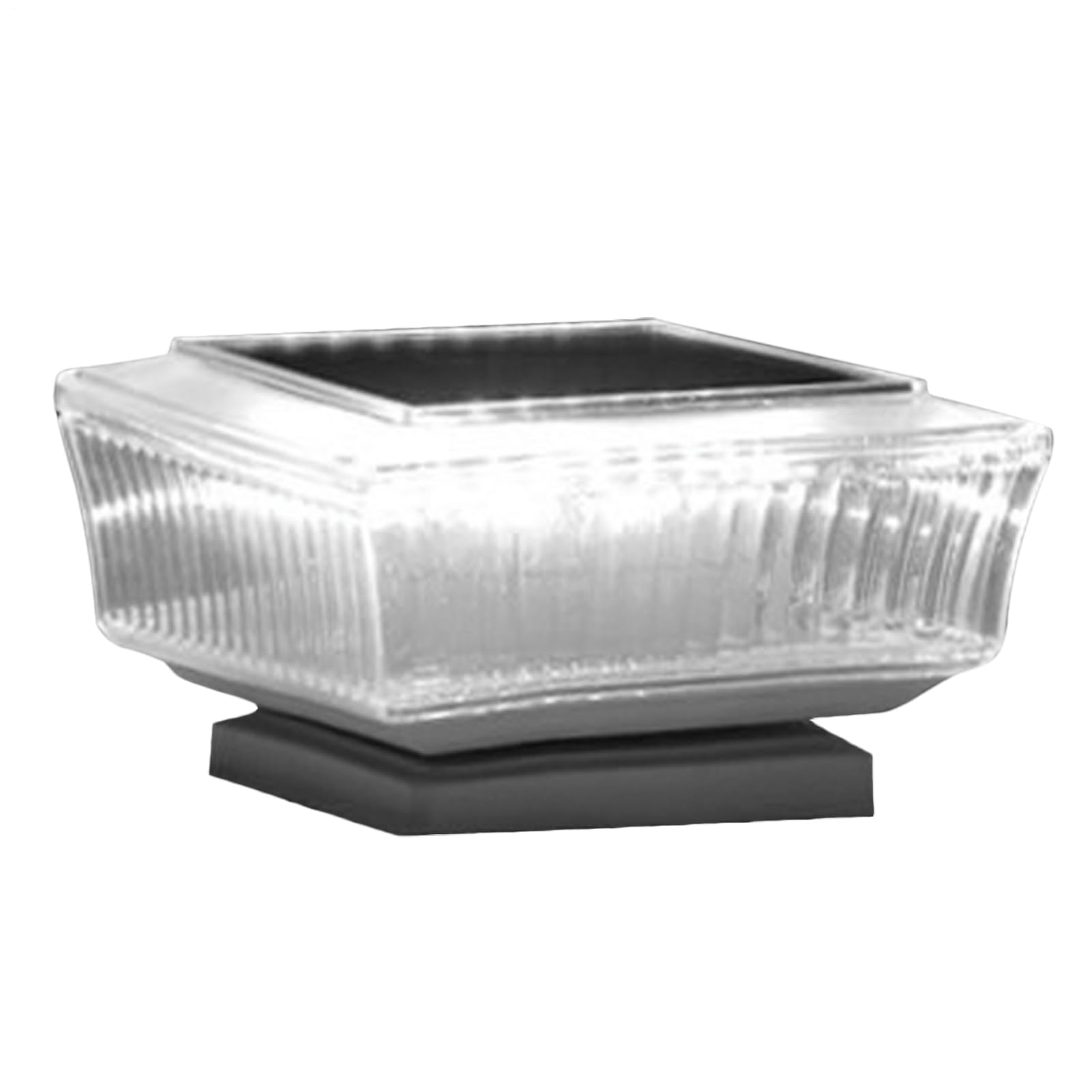 Genérico Luces Solares Para Vallas | 2 Unidades Luces Solar Para Terraza Impermeables - Lámpara LED Para Piscina Jardín Terraza Escaleras Puerta Sendero