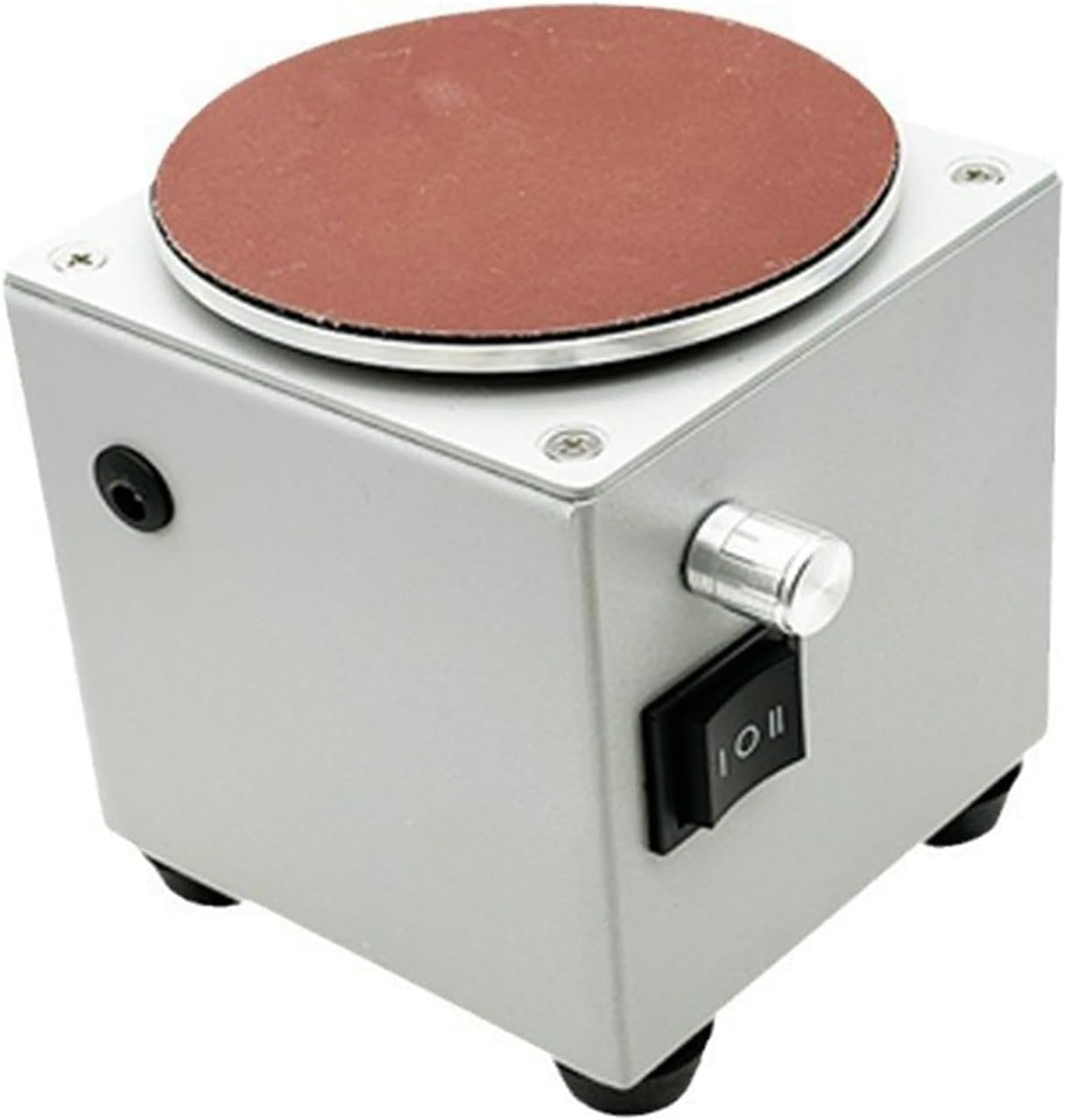4 Inch Disc Sander Bench Grinder Machine 4inch Disc 7 Speed Adjustable 6000r/min Control Dual Motor Control