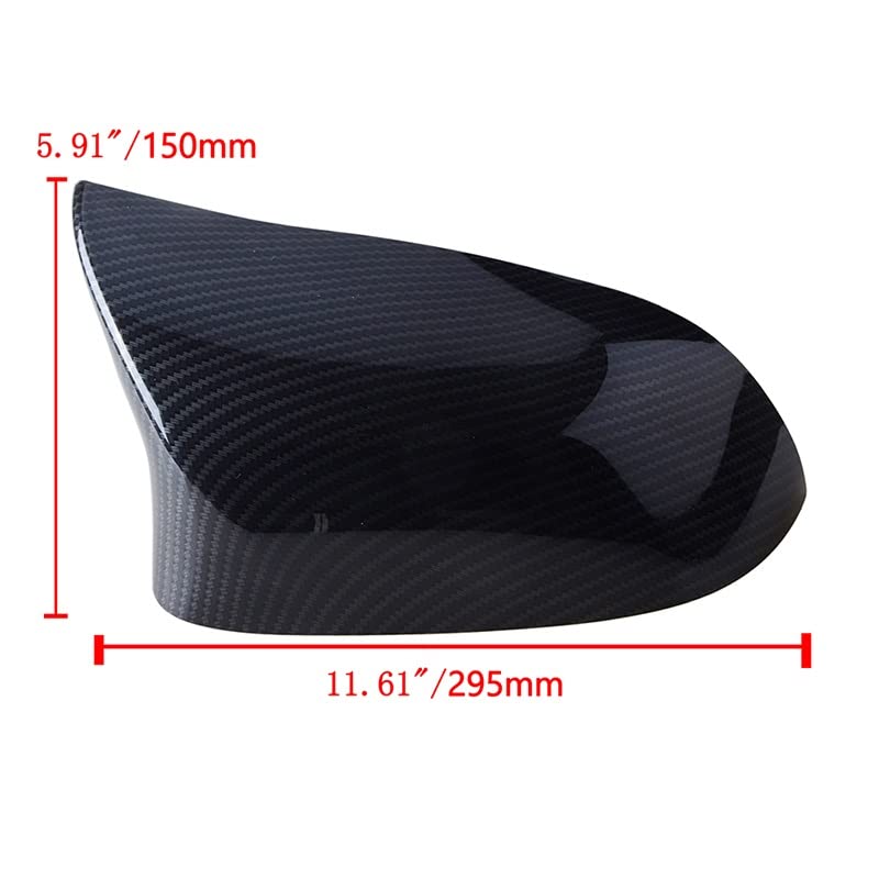 Rétroviseur cap BMW X4 F26 pour rénover coque rayée carbone - 8