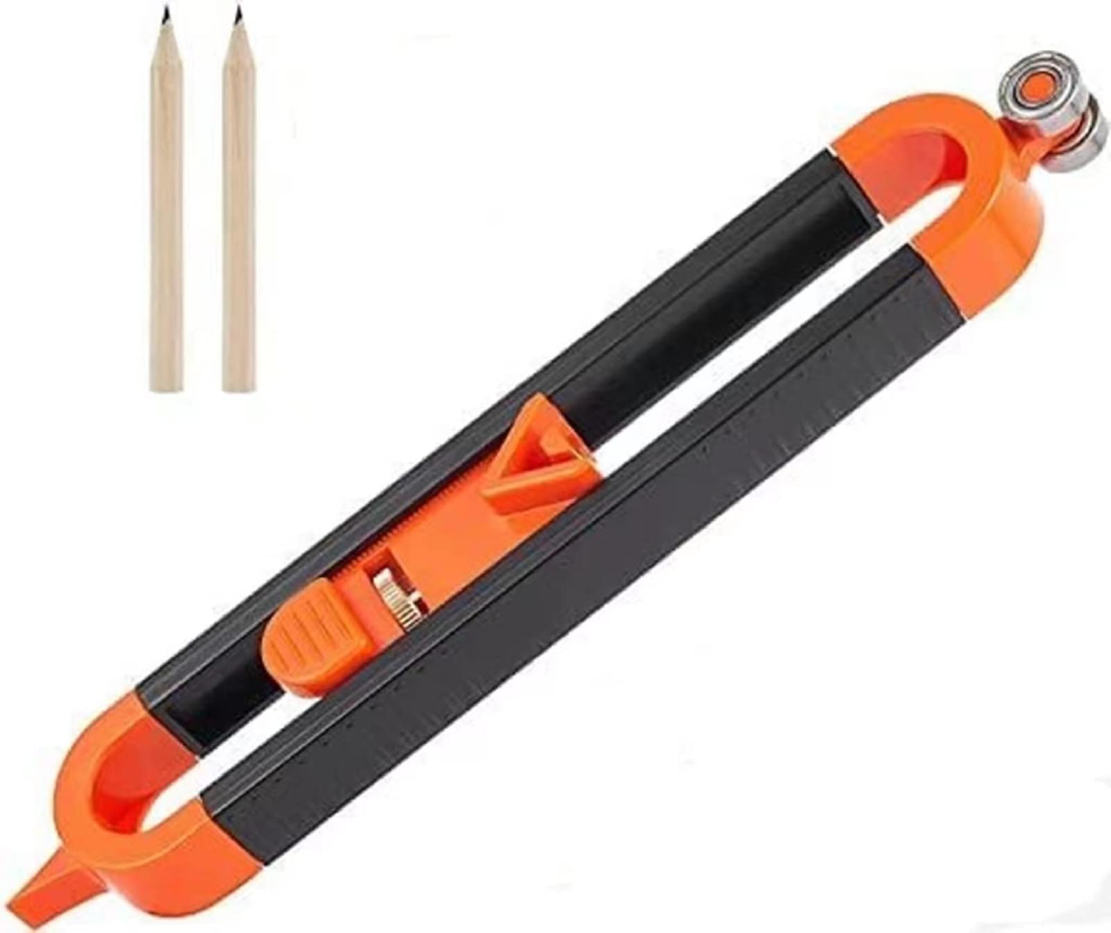 Precise Contour Scribe Tool Woodworking - With Lock For Pencil,Upgrade Measuring Tools, Ultimate Scribing Tool Suitable For Woodworking Finish Carpenter Professional Joiner — Amazon image 2