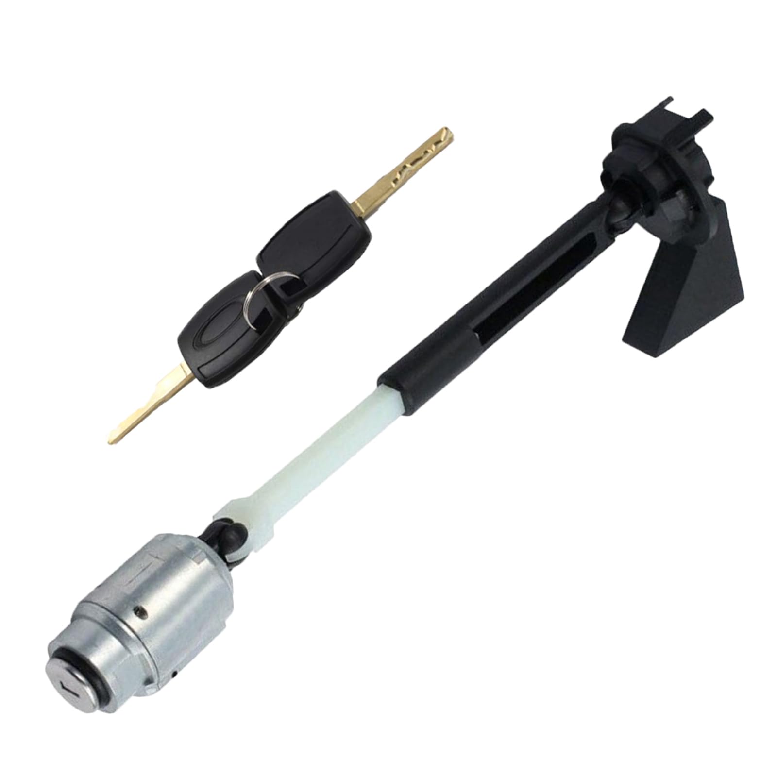 1355231 Set di Serratura di blocco del cofano con 2 chiavi e 4 attrezzi universali per lo smontaggio degli interni compatibile con Ford Focus MK2 C Max Kuga 2004-2012