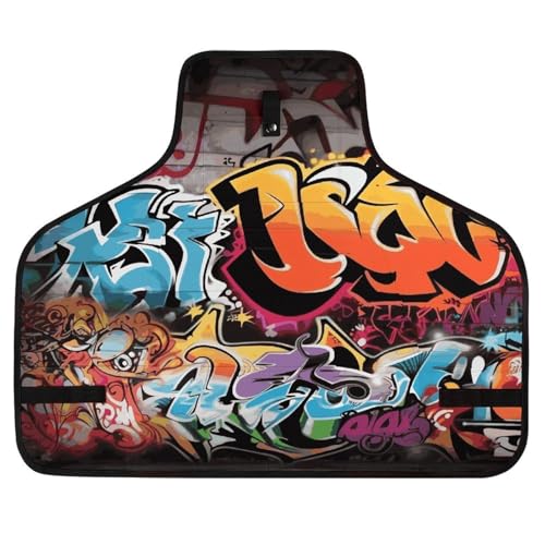 Delantal de trabajo graffiti Hip Hop unisex miniatura 1