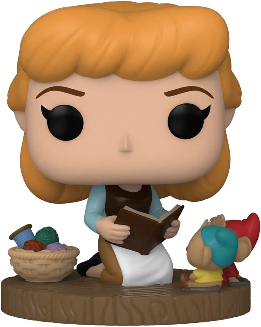 POP Disney: Ultimate Princess Cinderella Funko Pop Vinyl Figure Bundled with Multicolored 3.75 inches
