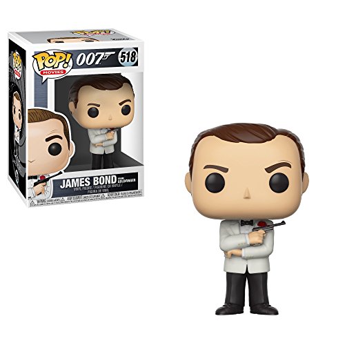 Funko Pop! Movies: James Bond - Sean Connery With White Tux Collectible Figure #TOP1