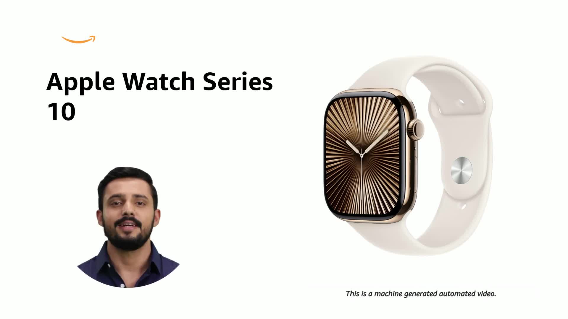 Apple Watch Series 10 [GPS + Cellular 46 mm] Smartwatch with Gold