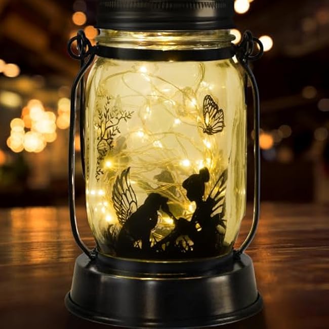 Dog Solar Lanterns Dog Lover Gifts for Women Men Dog Lovers Gifts Hanging Dog Lanterns with Stake for Yard Lawn Garden Decor Waterproof Dog Lights Torches