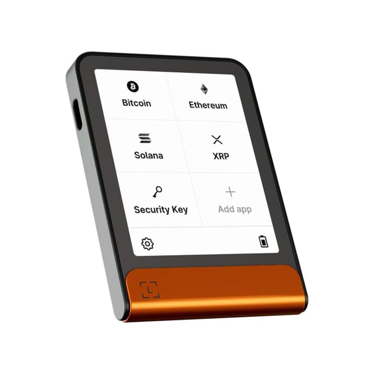 Direcciones Bitcoin Bitcoin CreaciÃ³n De La Billetera MÃ³vil Billetera Con  Pantalla Tactil Segura Ledger Flex Billetera