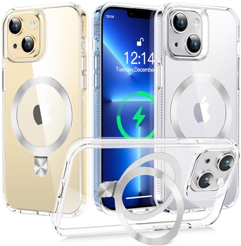 Coque iPhone 14 MagSafe anti-jaunissement fine et transparente TLIKEMISS