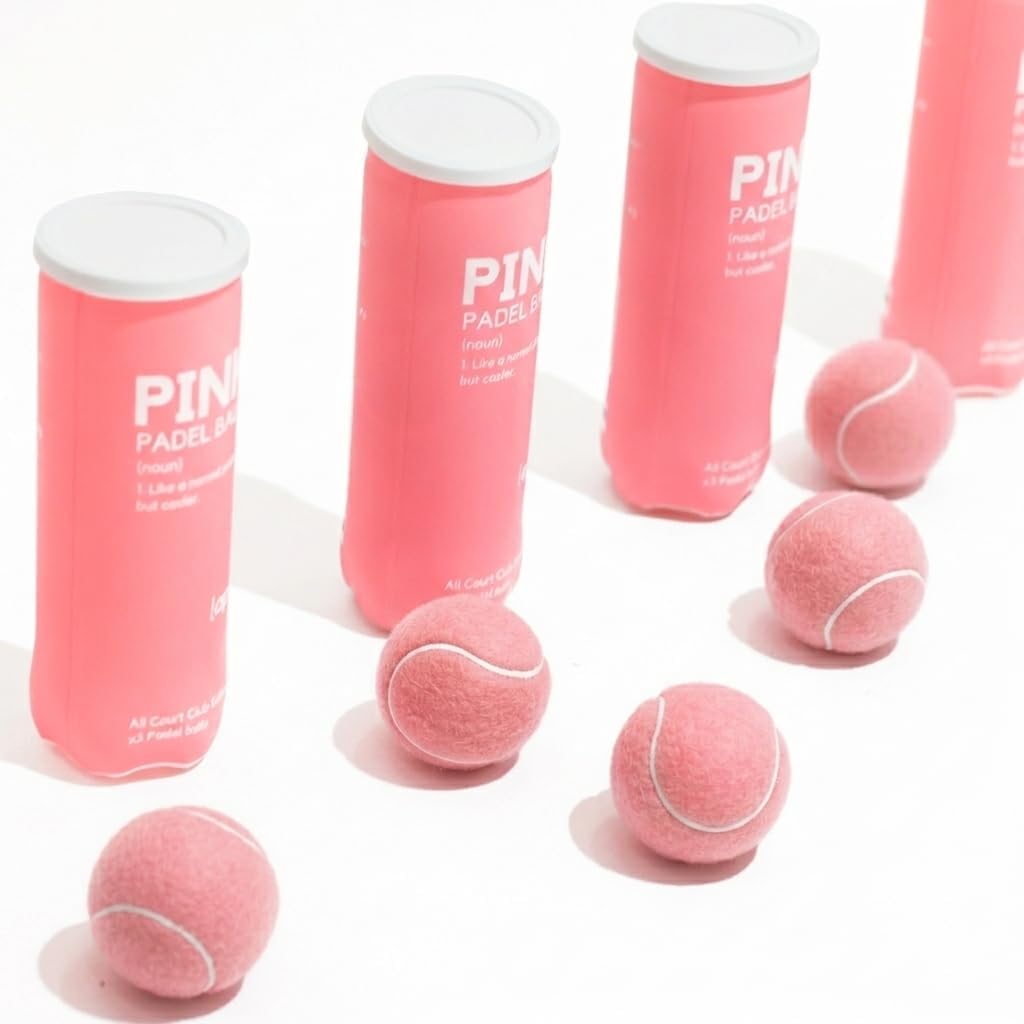 LAPAT Padel Balls - Single can w 3 Balls - Pro Quality - Paddle Tennis
