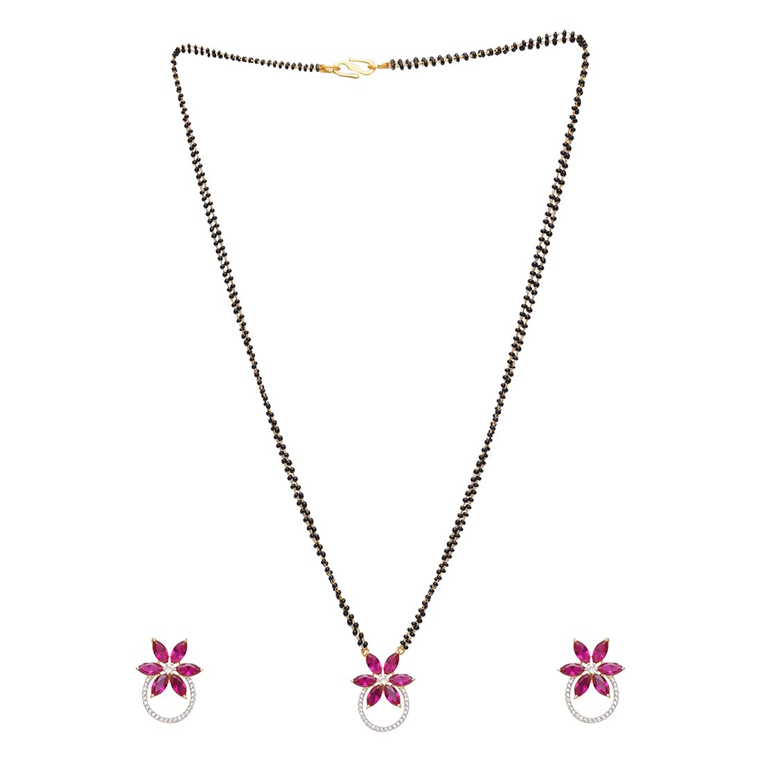 See full amazon price history chart for VOYLLA Sparkling Essentials Floral CZ Mangalsutra Set VOYLLA Sparkling Essentials Floral CZ Mangalsutra Set (B0BPSGKBBP) Amazon Price History, Amazon Price Tracker