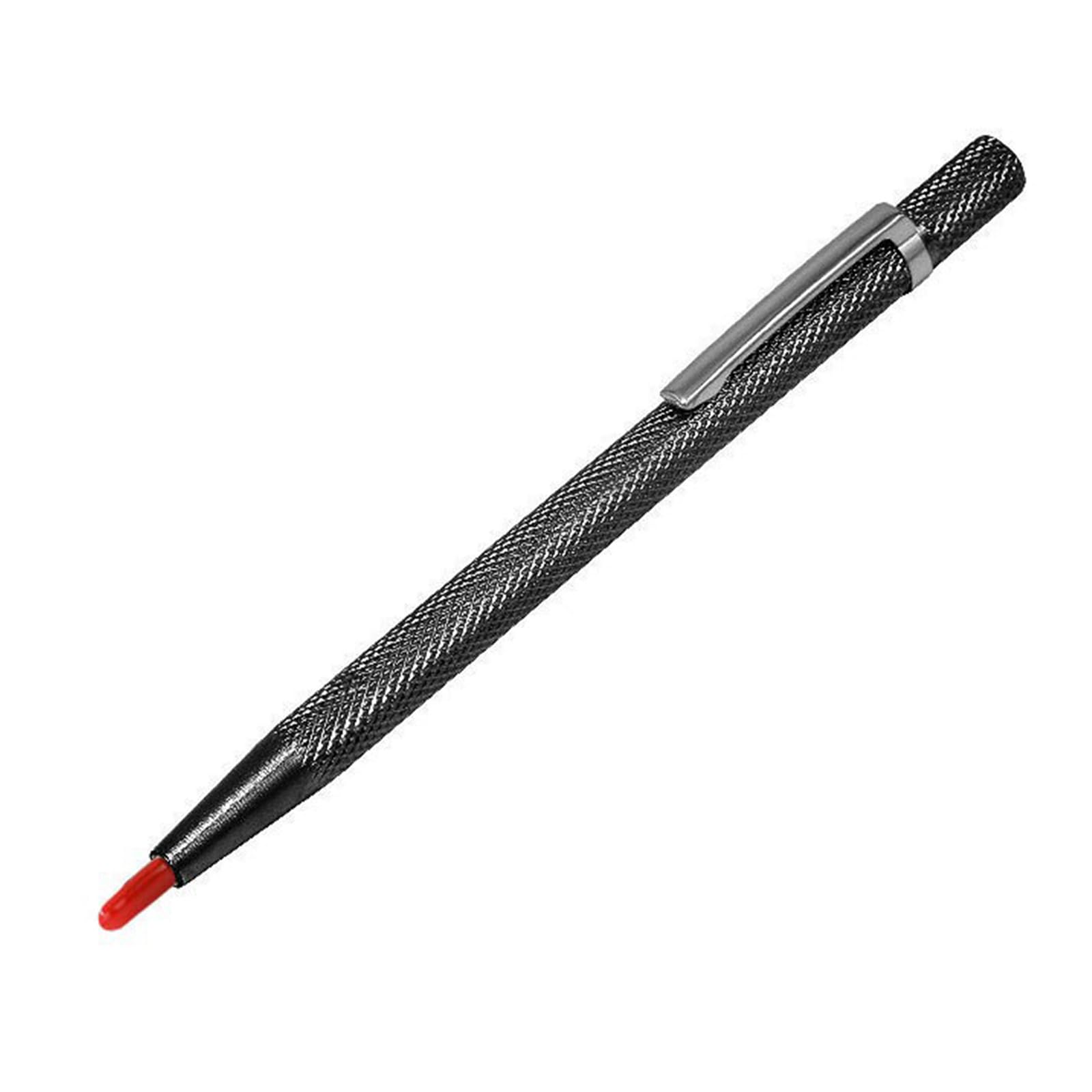 Gtylf Black Professional Steel Alloy Scoring Pen Set For Tiles Metal Glass Engraving And Craft Crafting Accuracy Metalworking Tool