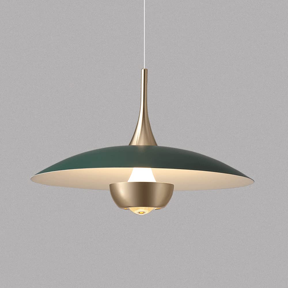 LYMSXAZOU Modern Nordic Industrial Metal Chandelier for Dining Room and Bar Decor Adjustable Light Fixture with Creative Art Design Minimalist Flush Mount Barn Lighting 35cm Size