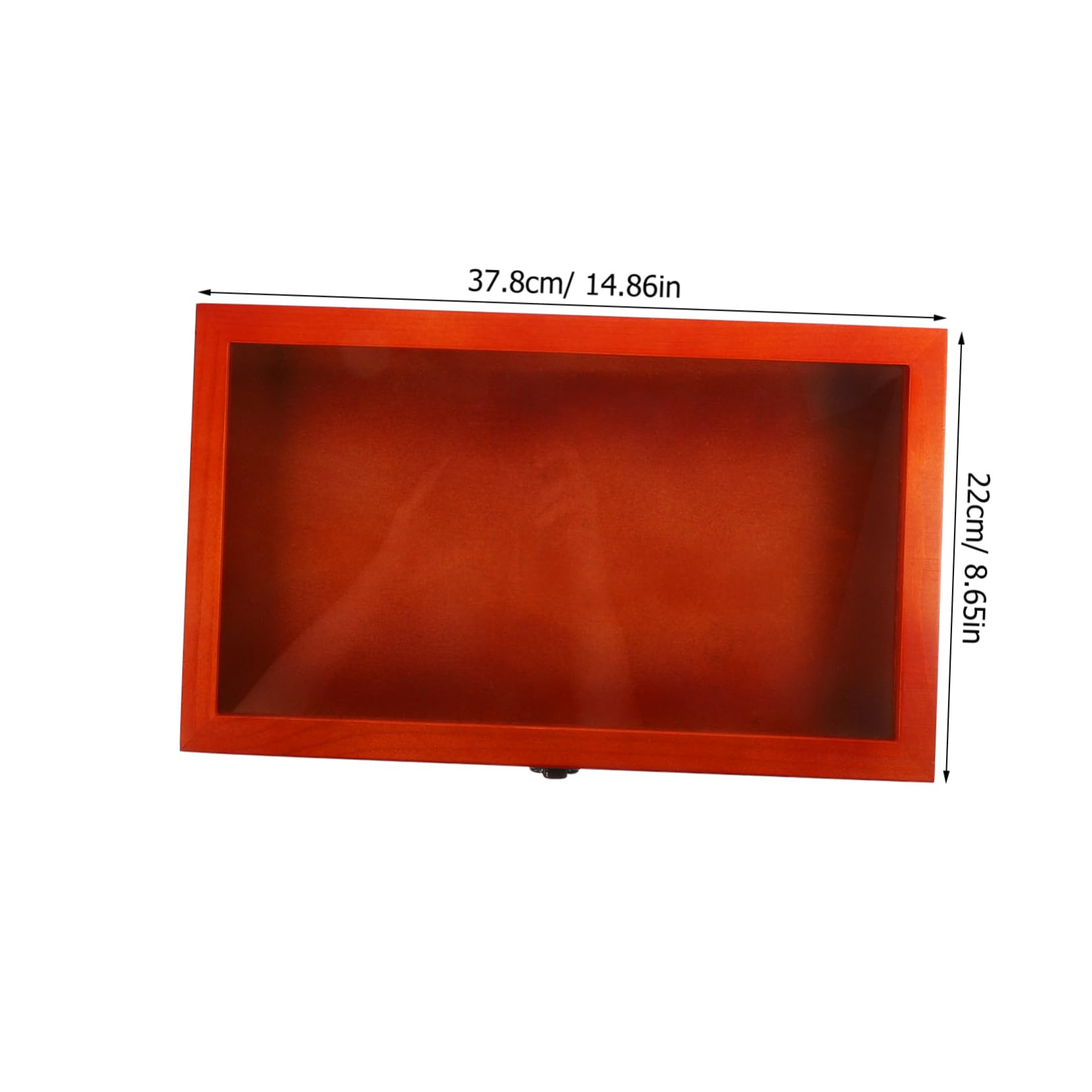 Mipcase Wooden Storage Box Display Case for Figures Collectibles Butterflies Specimen Case